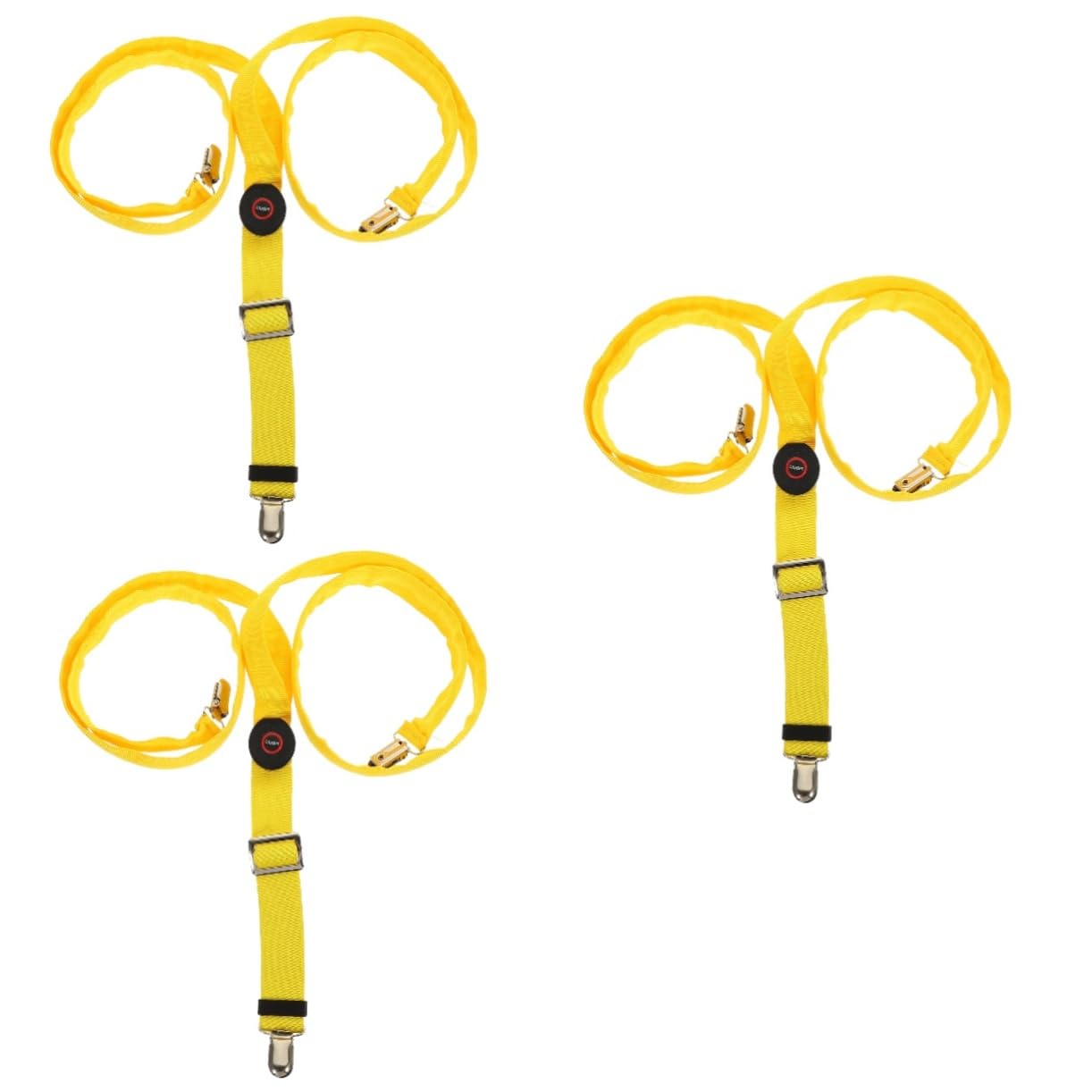 GALPADA 3pièces Pantalon à Bretelles Lumineuses Réglables Avec Clips Pour Festivals Et Fêtes Accessoire Pratique Et Stylé