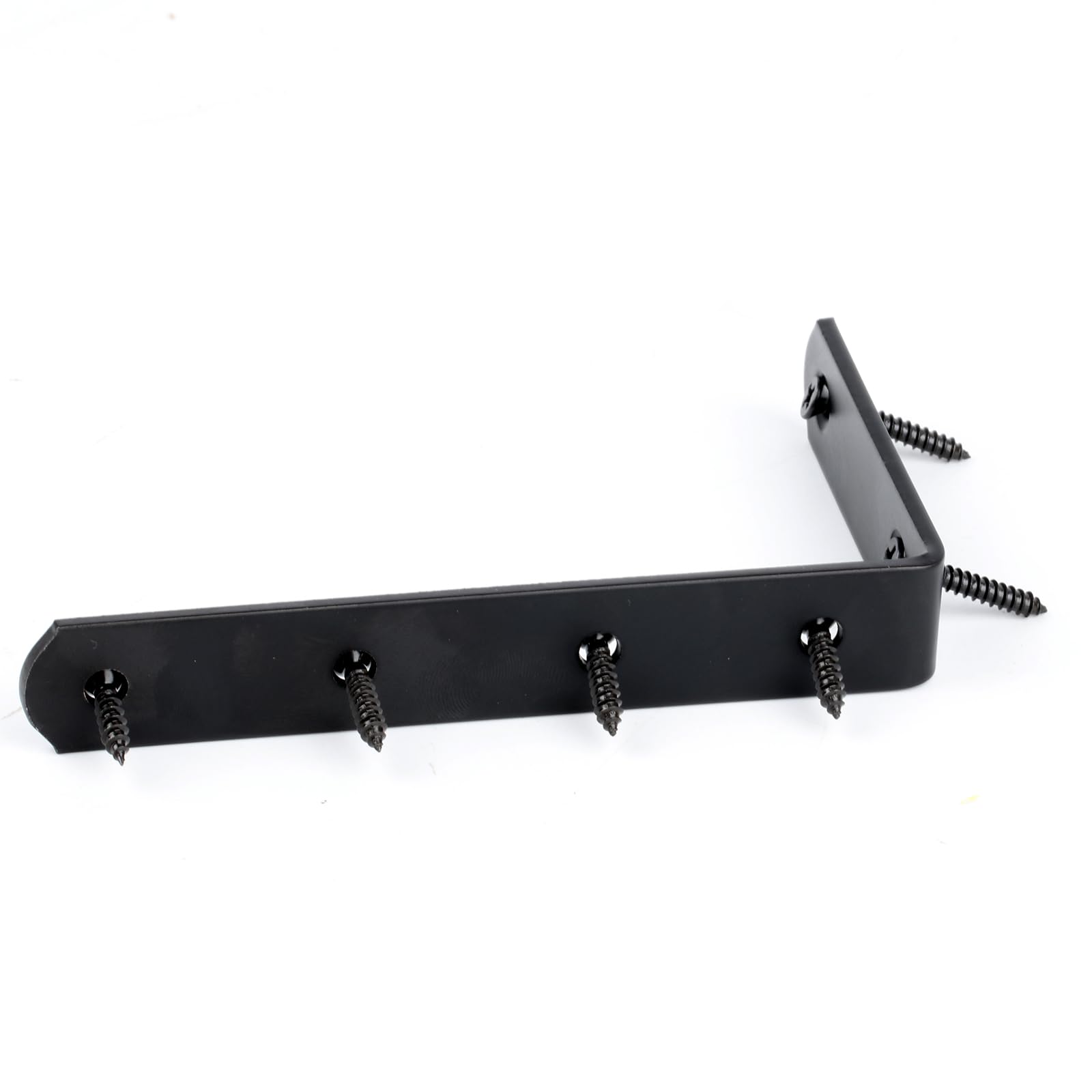 4 Pcs Shelf Brackets, L Shaped Metal Brackets, Right Angle Corner Brace Bracket, Wall Support Brackets - Image 3