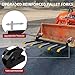 YITAMOTOR Clamp on Debris Forks Fits 48'' Bucket, 2500 lbs Heavy Duty Quick Attach Pallet Forks for Tractor Loader Skid Steer