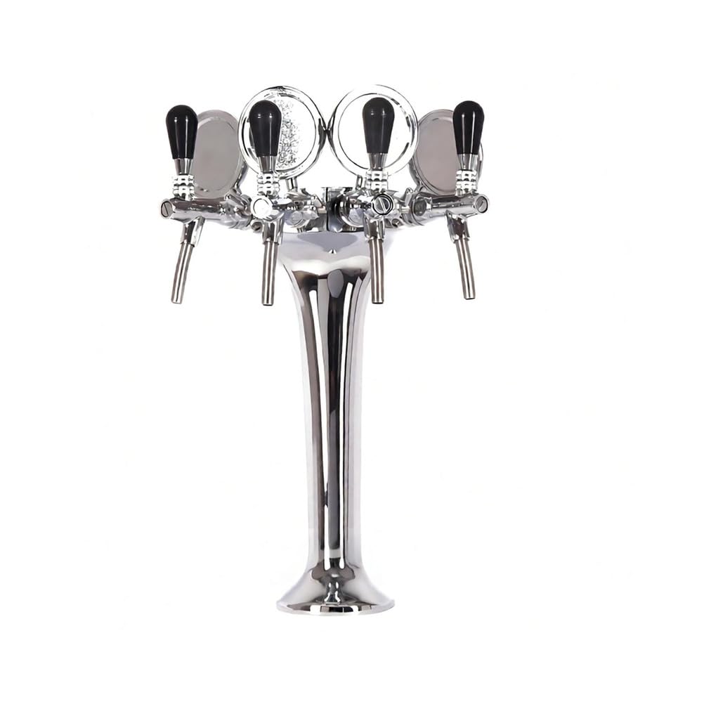 Torre de Cerveza de Barril de Un 4 Grifos Dispensador Grifo Cerveza