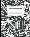  Composition Notebook: Cassette, Notebooks for School  Composition Notebooks Wide Ruled .. Cute Notebook , for Girls Teens Women School Home Writing Notes Journal ( Composition Notebooks )