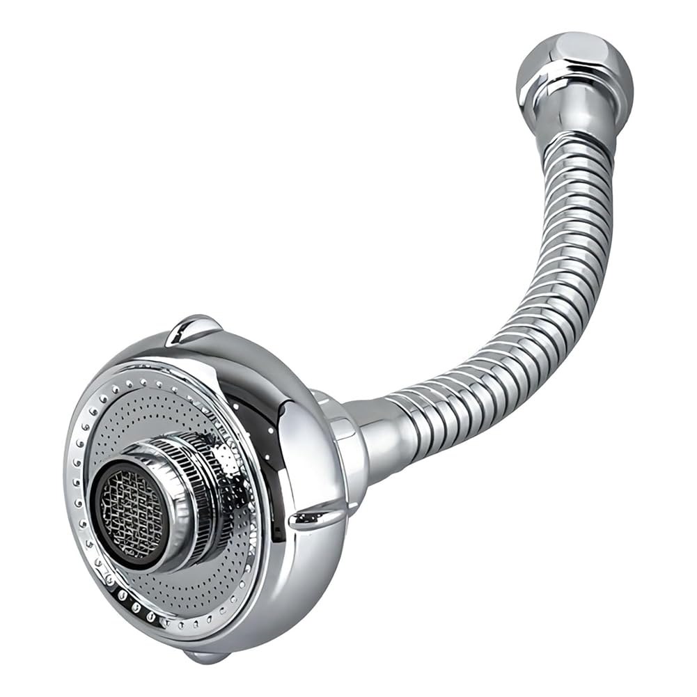 Hndhbfgrt Kitchen Faucet Extender -Shaped 360° Swivel Design, Anti-Splash Dual-Function Sprayer Attachment Shower Head