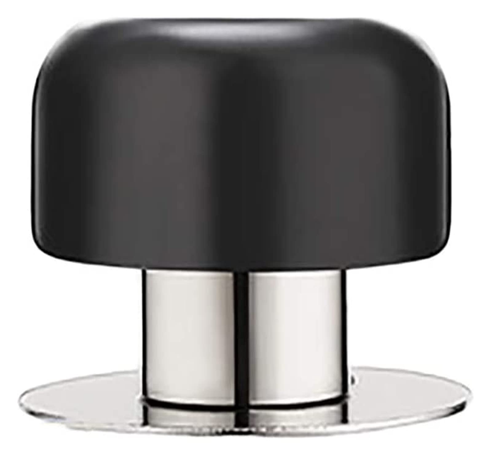 Door Stop， Stainless Steel Silicone Anti-Collision Wall Protector with Buffer Head Household Device(40 mm)