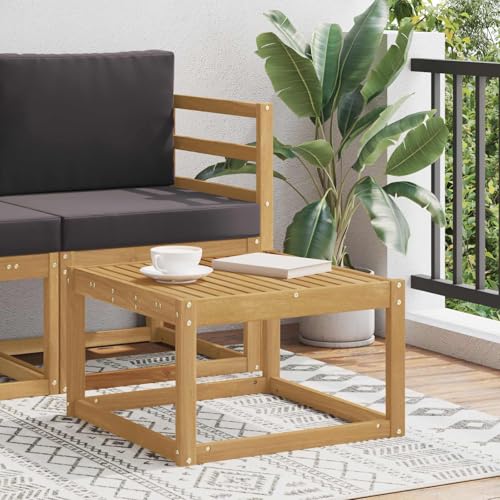 Mesa de madera para terraza resistente a la intemperie de 59x59 cm 3