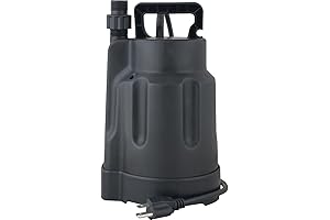 UTHA-L Utility Pump, 1/6 Hp Submersible Pump