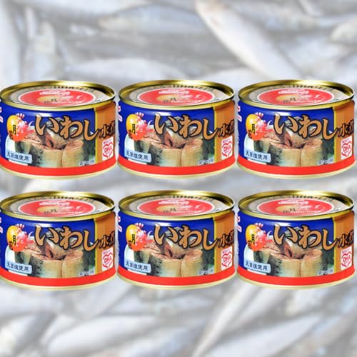 マルハ ニチロ 月花 いわし水煮 200g 缶詰 いわし 缶 月花いわし水煮 水煮 まとめ買い セット いわし水煮缶 魚 業務用 おかず イワシ 鰯 (6個)