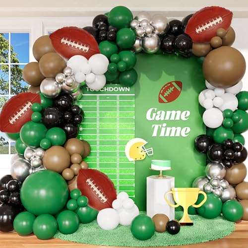Kit arche ballons de football décoration anniversaire enfant 141 pcs