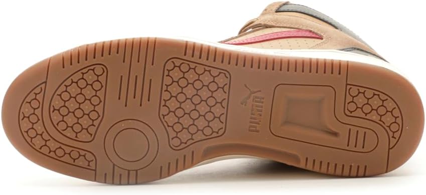 PUMA Mens Rebound Layup High Sneakers Shoes Casual - Beige