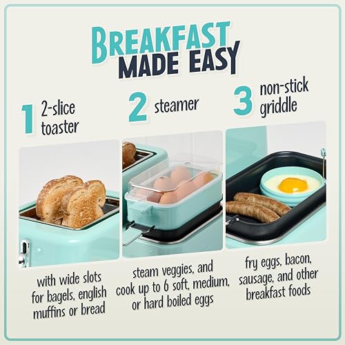 33% Off Nostalgia Retro 3-in-1 Breakfast Station - Image 4