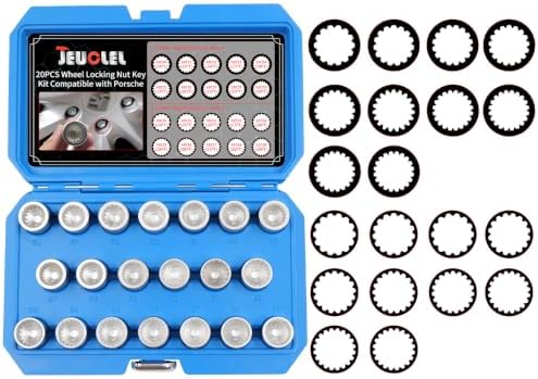 20PCS Wheel Lock Nut Key Kit Compatible with Porsche VW Touareg