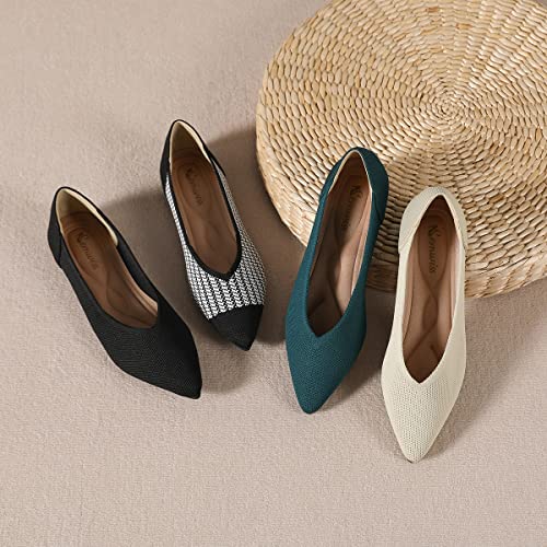 Image of Semwiss Women's Ballet Flats Comfortable Work Dressy Pointed Toe Shoes