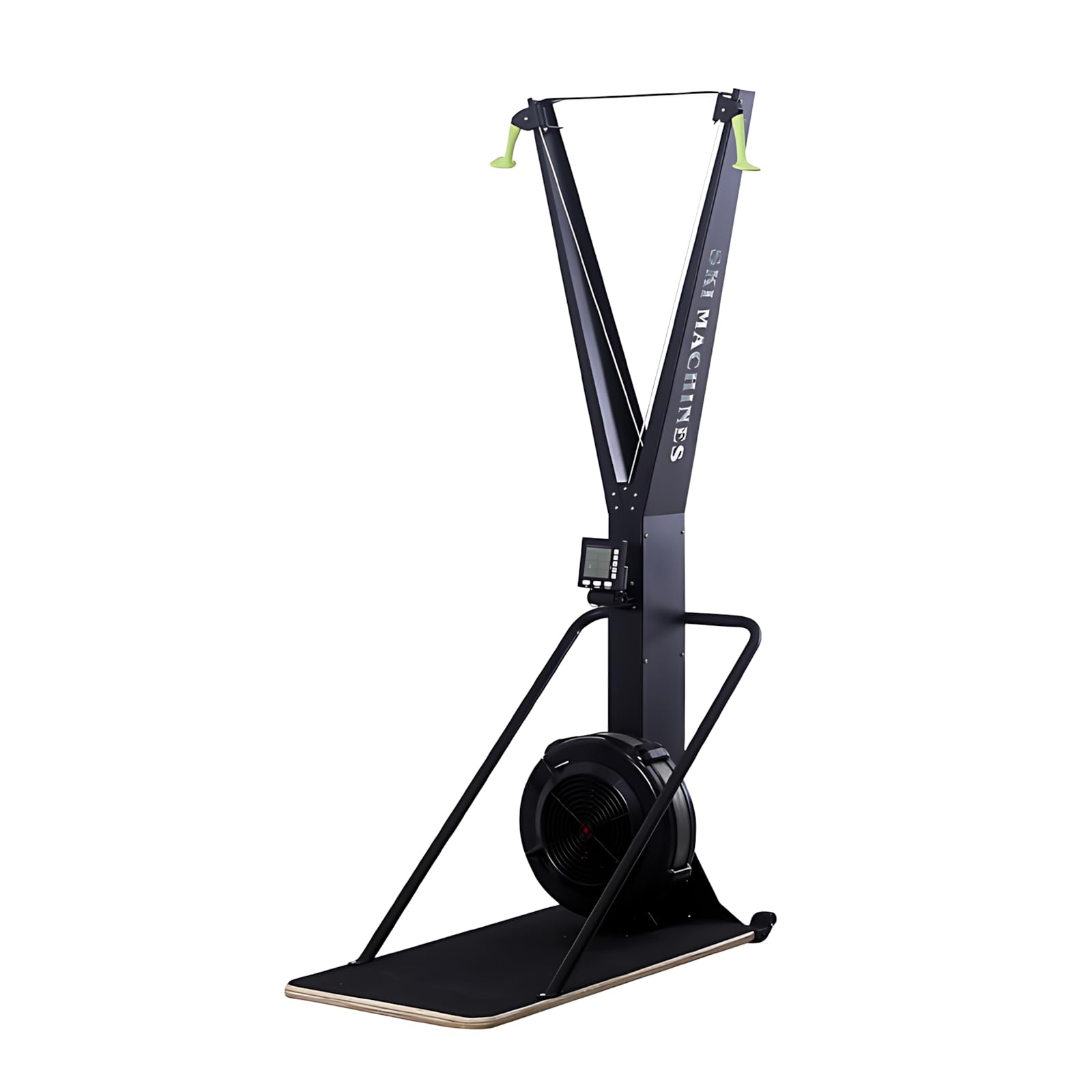 Máquina de Entrenamiento de esquí para Gimnasio en casa, Monitor Inteligente, Resistencia al Aire Ajustable, Modos de Pared/de pie