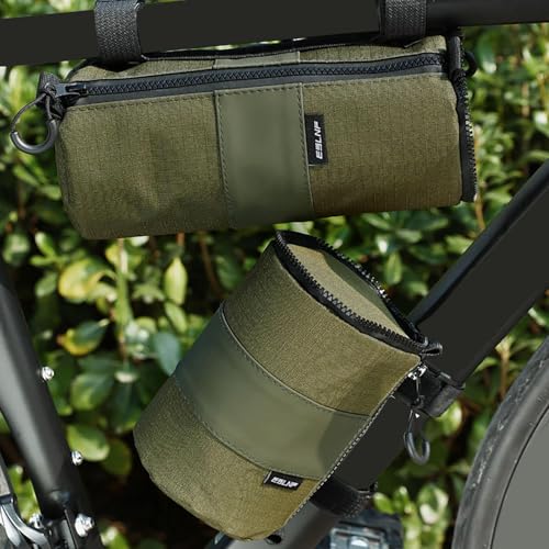 Sacoche de cadre de VTT étanche avec capacité de rangement 1,2L