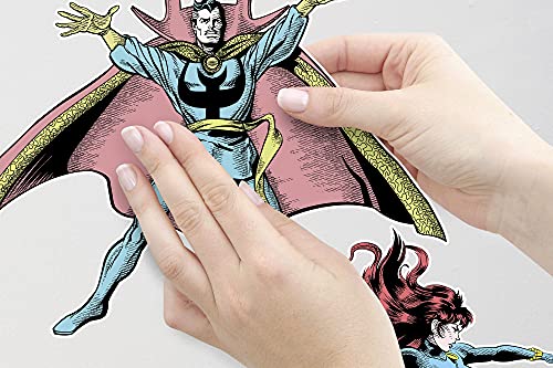 Sticker Mural Marvel Comics 11 Pièces | Graphisme Rétro Édition Grand Format - 4