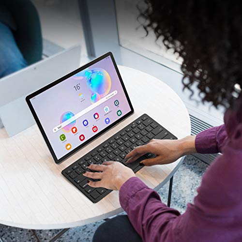 Sparin Tablet Keyboard For Galaxy Tab S8 Ultra/S8 Plus/S8/S7 Fe/Tab S7 Plus/Tab S7, Bluetooth Keyboard For Galaxy Tab A7 Lite/Tab A8/Tab A7 And Other Bluetooth Enabled Tablets And Phones, Black #TOP6