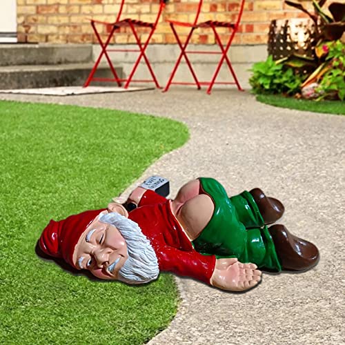 Nain de jardin en polyrésine durable résistant aux intempéries
