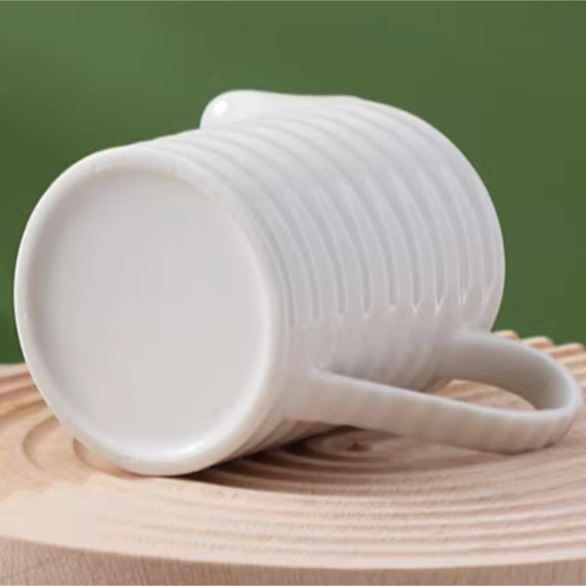 MRKU Pot à Lait, saucière, Tasse à Eau, pichet, crémier, Distributeur de café, sucrier, en céramique avec Anse, Style Occidental