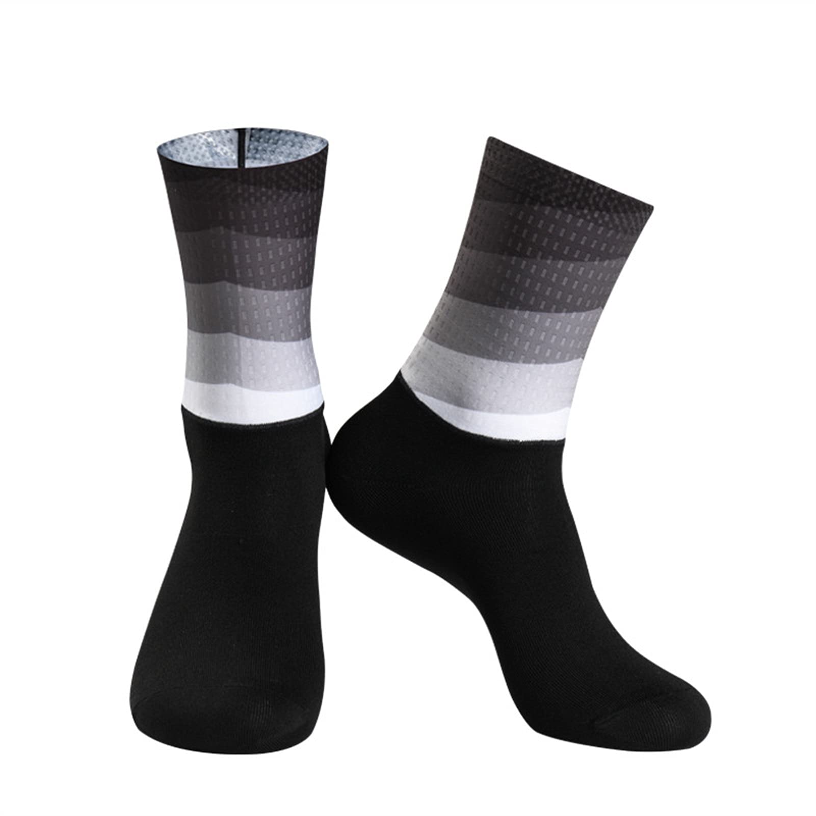 Sport Anti resbalón Silicona sin Fisuras Moldeo Integral de Alta tecnología Ciclismo de Alta tecnología Calcetines Transpirables Bicicleta Bicicleta Carreras Calcetines Deportes Calcetines