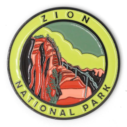 Imán Redondo Utah National Park 52mm miniatura 1