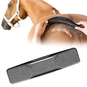 Horse Grooming Brushes, Massage Pferde Massagekamm Groomer, PferdebüRste mit Massage-Effekt, Fellpflege Massage Pferde, Massagekamm für Pferde Schmerzlos Entfernen von Losem Haar, Fell und Schmutz