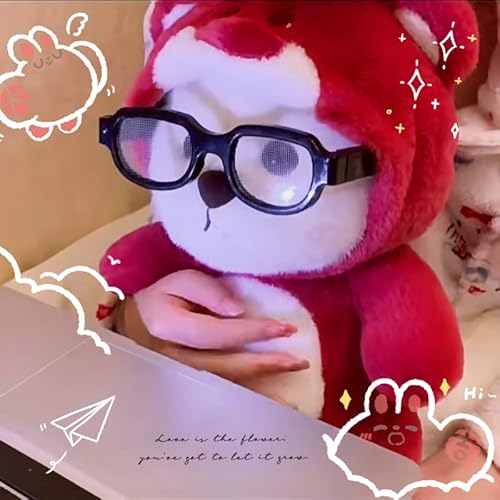 2023 New Nerdy Union Lina Bear - Strawberry Bear With Removable Hat - Pink Teddy Bear Plush Toy For Girls Room Decorations (19.69Inches)(B) #TOP5
