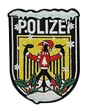 Polizei Xmas Bundespolizei Textil Patch mit Klett, Christmas, Winter Edition, Tactical, Uniform, Jacke, Rucksäcken, Zubehör