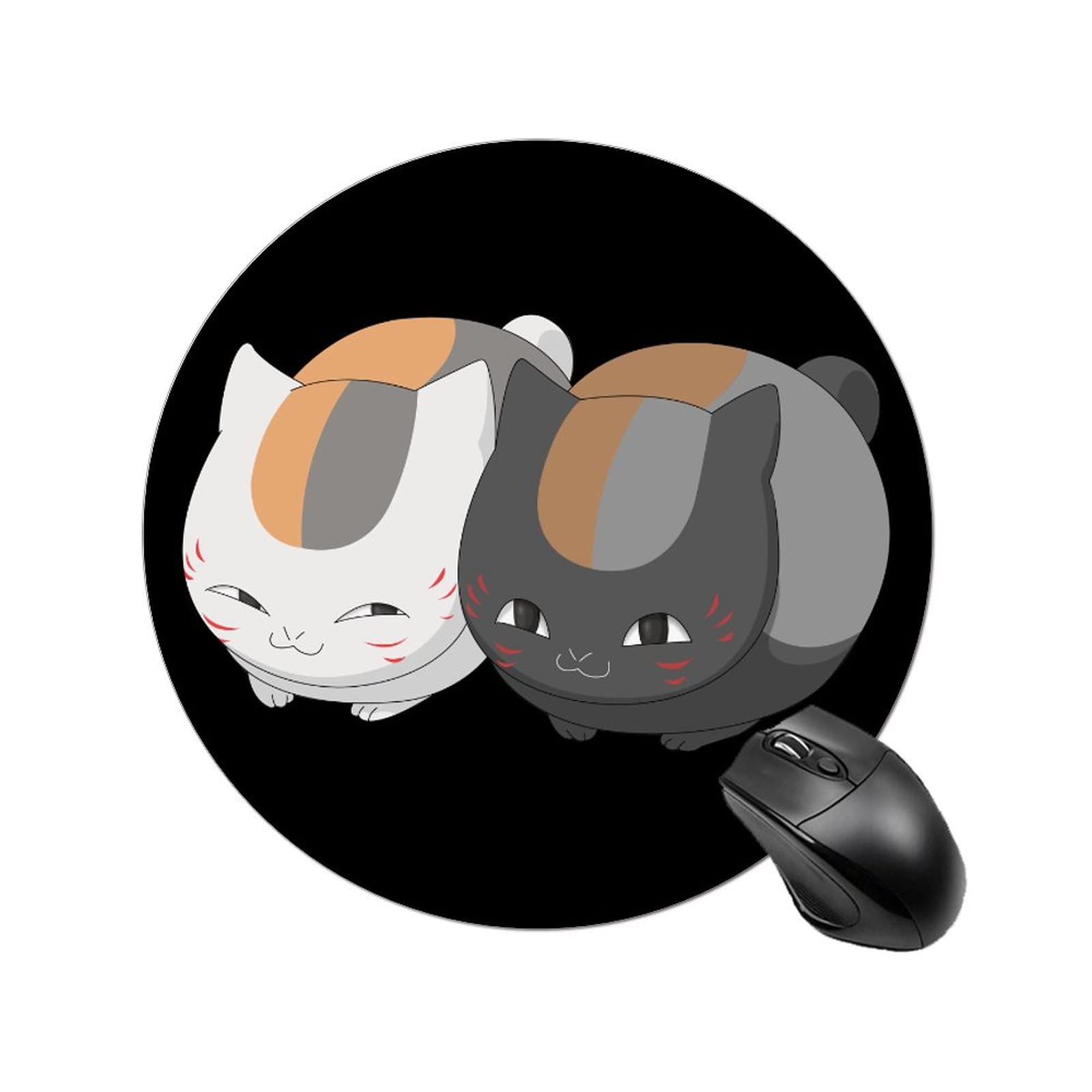 Amazon.co.jp: マウスパッド 夏目友人帳 ニャンコ先生 猫 アニメ