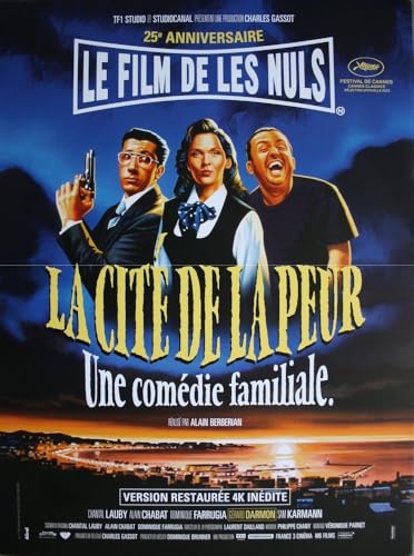 La Città della Paura Poster Cinema Originale (formato 53 x 40 cm piegato) I NULLI Molli 4 K