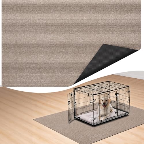 Heliospark Dog Crate Mat, 46 in X 60 in Dog Playpen Mat Kennel Mat by Heliospark - Used condition - US$31.22