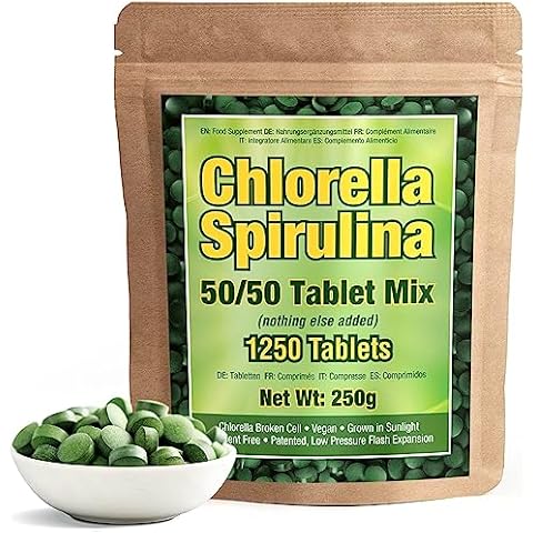 Good Natured Premium Chlorella Spirulina Tablets Cover