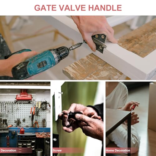 Housoutil Außendekoration Absperrteile 3 Stücke Außen Wasserhahn Runde Rad Griff Schlauch Latz Griff Wasser Zapfen Griff Wasserleitung Armaturen Ersatz Badewannenknöpfe Außenschlauch