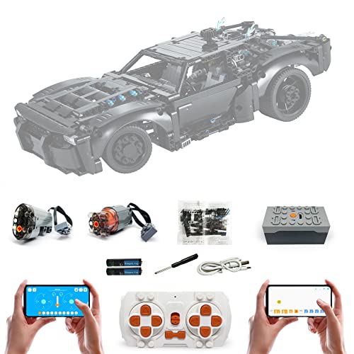 Image of Speed Power Functions Motor Accessories for Lego 42127 Technic The Batman Batmobile, APP 4 Control Modes, with 2 Motor, Modification Accessories Set (Model not Included) (Super Motor)