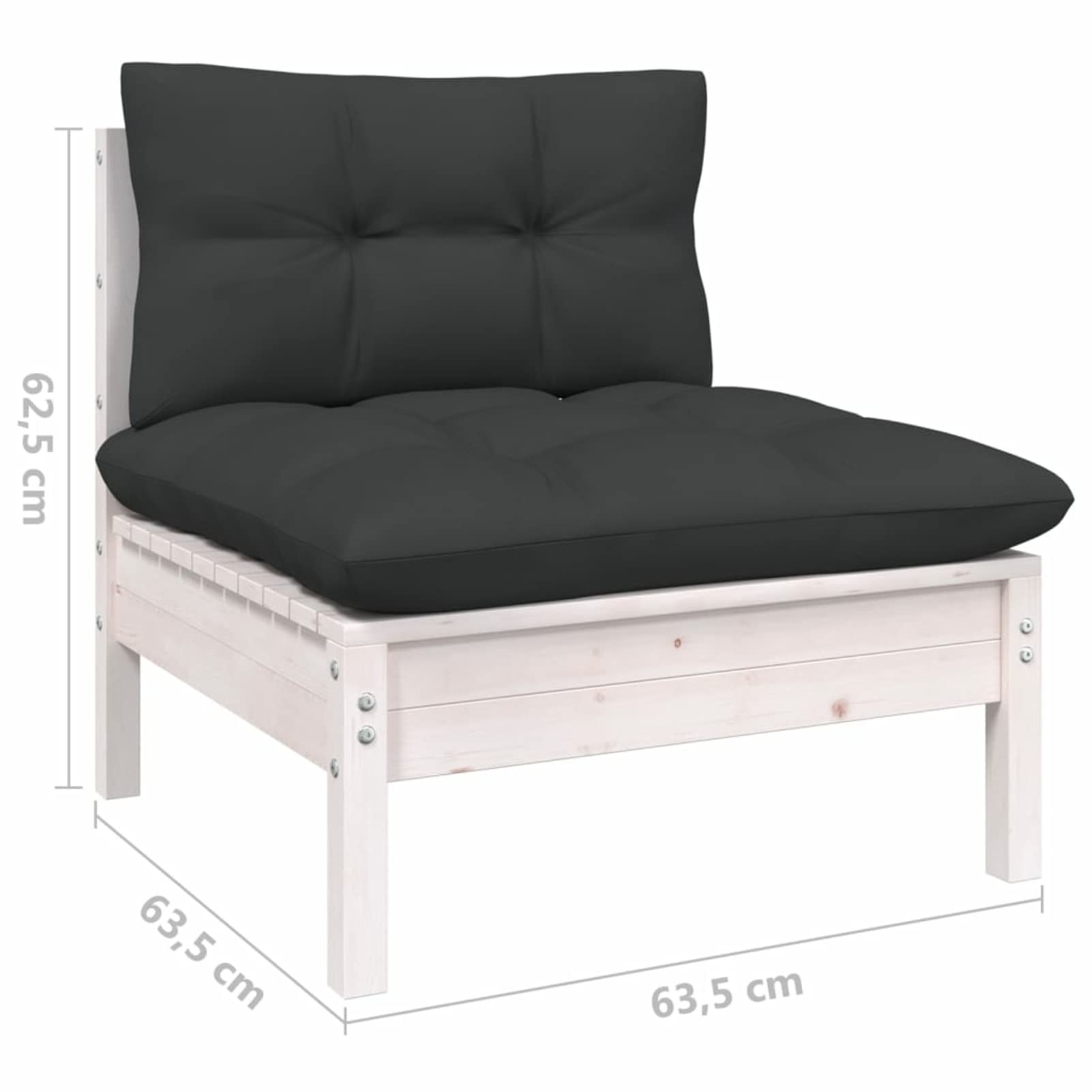 Muebles de jardín 11 pzas y Cojines, Muebles Jardin Exterior, Conjunto Jardin Exterior, Sofa Y Sillones Jardin, Set De Jardin Exterior, Conjunto Terraza Moderno, Blanco Madera Maciza Pino