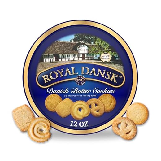 Royal Dansk Danish Cookie Selection, No Preservatives or Coloring Added, 12 Ounce