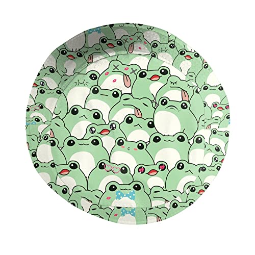 Image of Retro Jamaica Bucket Hat for Adult Fashion Doughnut Print Hat Travel Packable Sun Cap Outdoor Hat for Women and Men