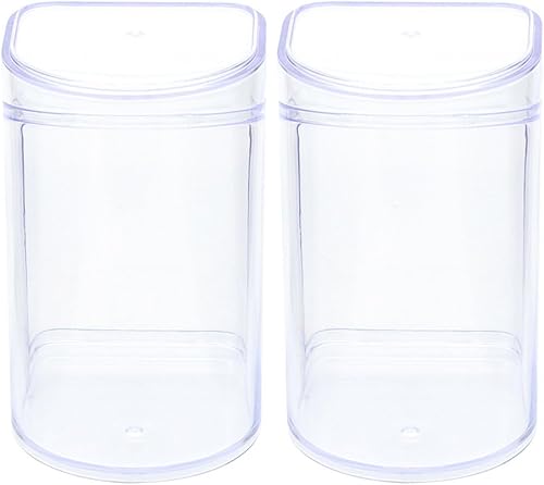 Cabilock Caja de almacenamiento de juguetes para artesanías, estuche de exhibición de juguetes para muñecas, estuche de almacenamiento de juguetes