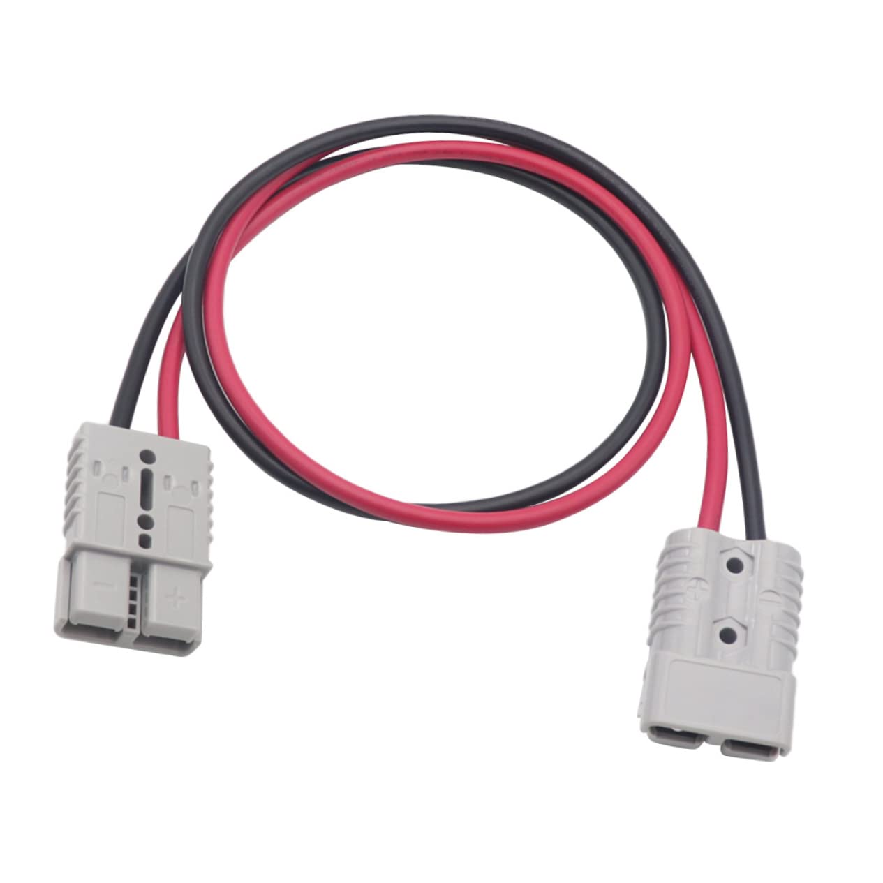SOLUSTRE Conector Rápido 175a 600v Cable 6awg 1,2m para Automóvil y Autocaravana, Conector Resistente de Batería para Uso Industrial y Energías Renovables