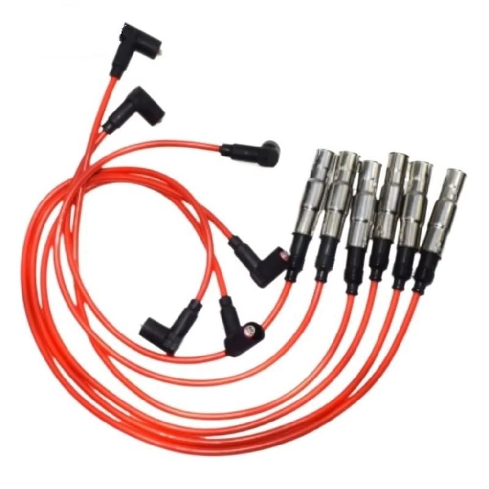 Câbles de Bougies d'allumage pour VW Golf, Jetta et Passat VR6 - Kit de câbles de Bougies d'allumage