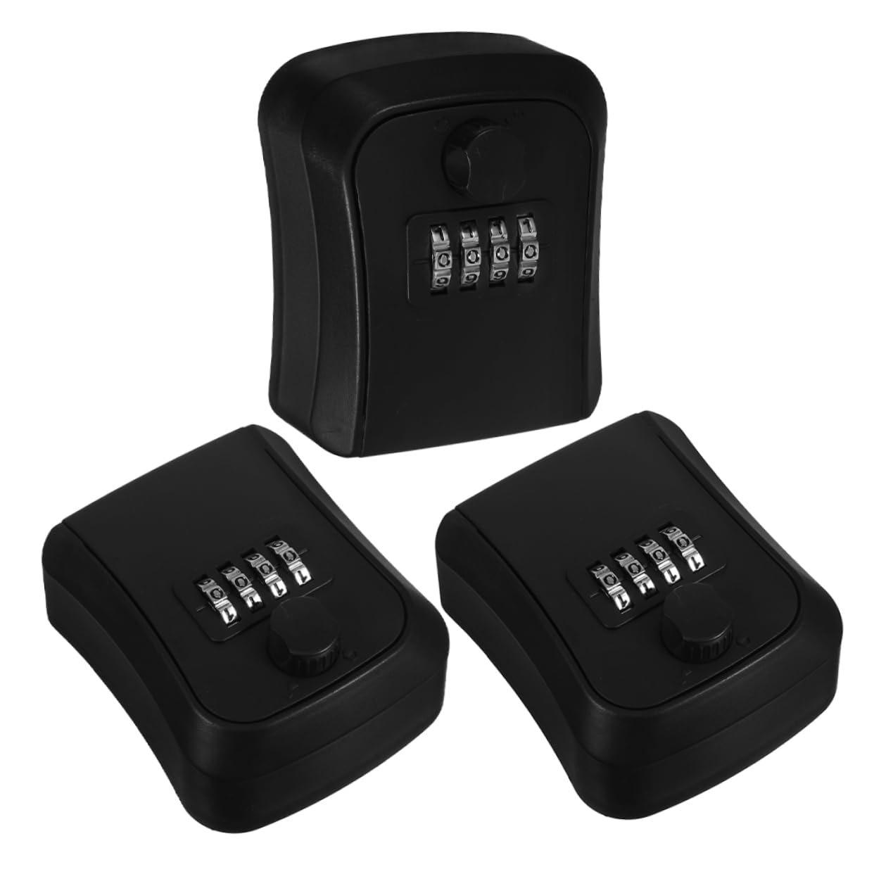 Tofficu 6pezzi Scatola Portachiavi Con Codice Combinato Sicura Per Esterni Realizzata Facile Da Resettare Design Unico Per Maggiore Sicurezza