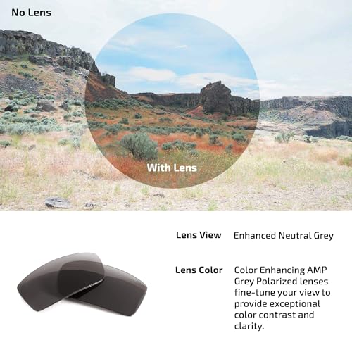 Image of Fuse Lenses Amp Color Enhancing Replacement Lenses For Oakley Fuel Cell | AMP Color Enhancing Lenses | UV400 Protection | Impact-resistant polycarbonate