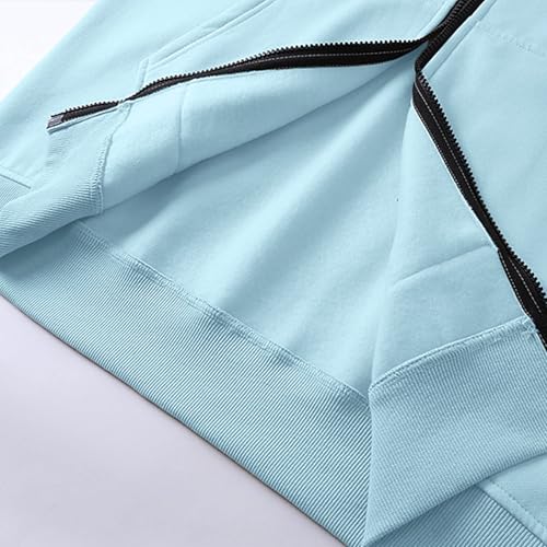 Airplane Hoodies with Eye Mask Men Women Mode Travel Hoodies Full Zip Up Casual Long Sleeve Lightweight Shirt Jackets3