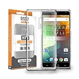 Orzly® - FlexiCase for OnePlus 2 (2015 Model / Dual SIM Version) - 100% Clear Protective Flexible Silicon Gel Phone Case - 100% TRANSPARENT