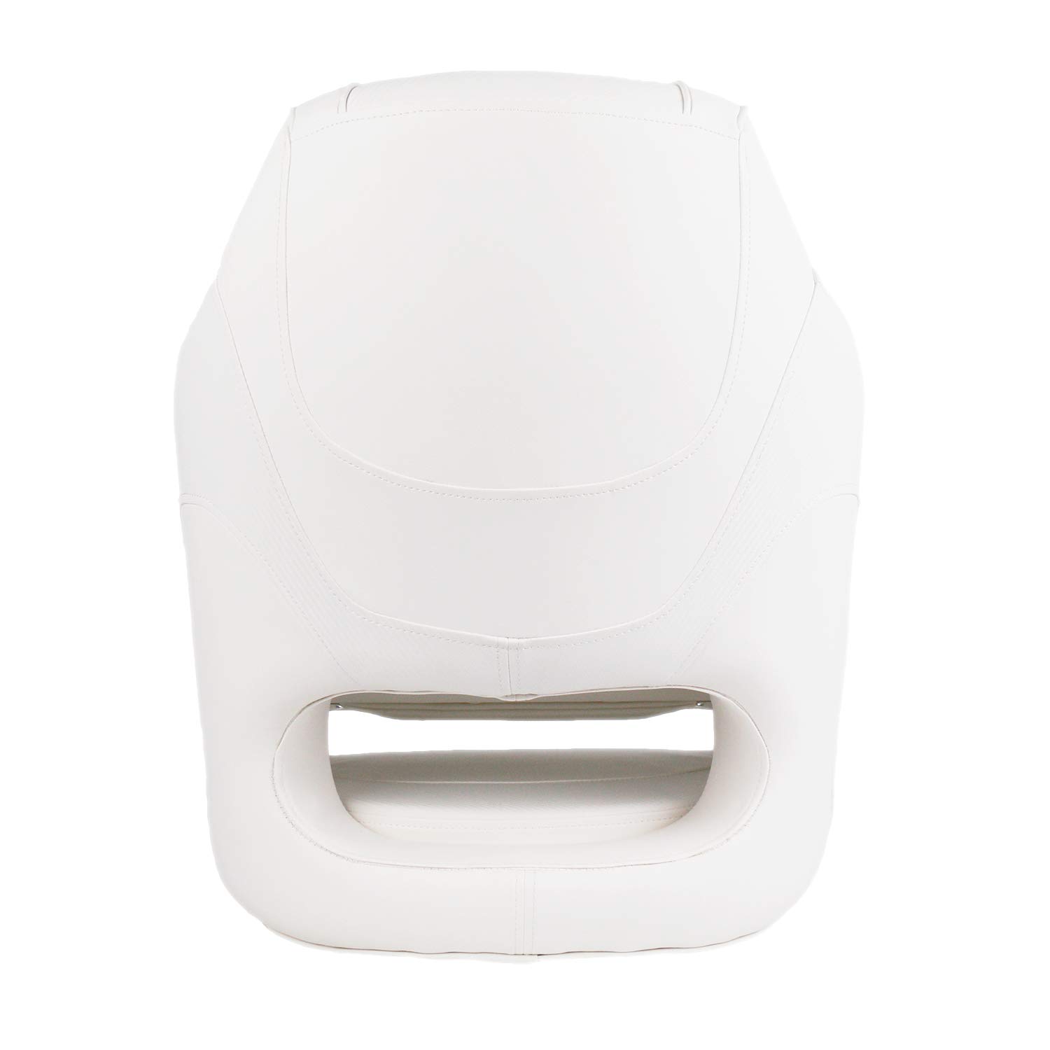 Leader Accessories Due toni Capitani Secchiello Sedile Barca Sedile Premium Sport Flip Up Boat Seat (Modello A - Bianco)