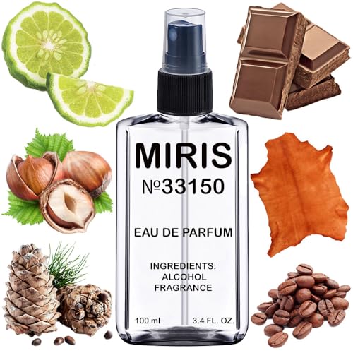 Image of MIRIS No. 33150, Inspired by Uomo, Long-Lasting Eau de Parfum for Men, Spray 3.4 Fl Oz / 100 ml