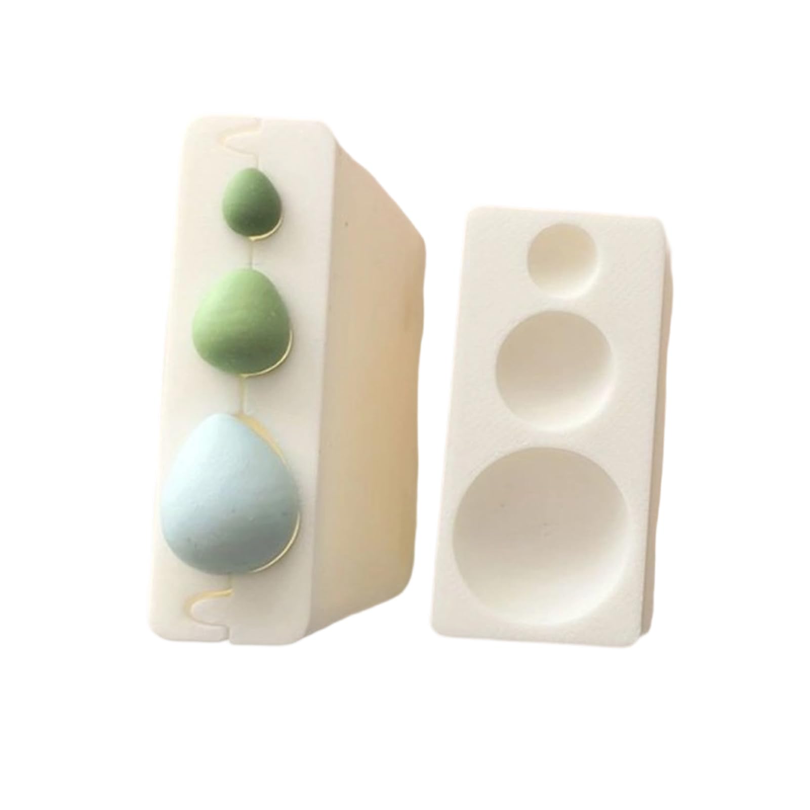Maxtonser 3D lrregular Ellipsoid Polymers Clay Cutting Cutter For Handmade Earrings Jewelry Making Accessories for Women