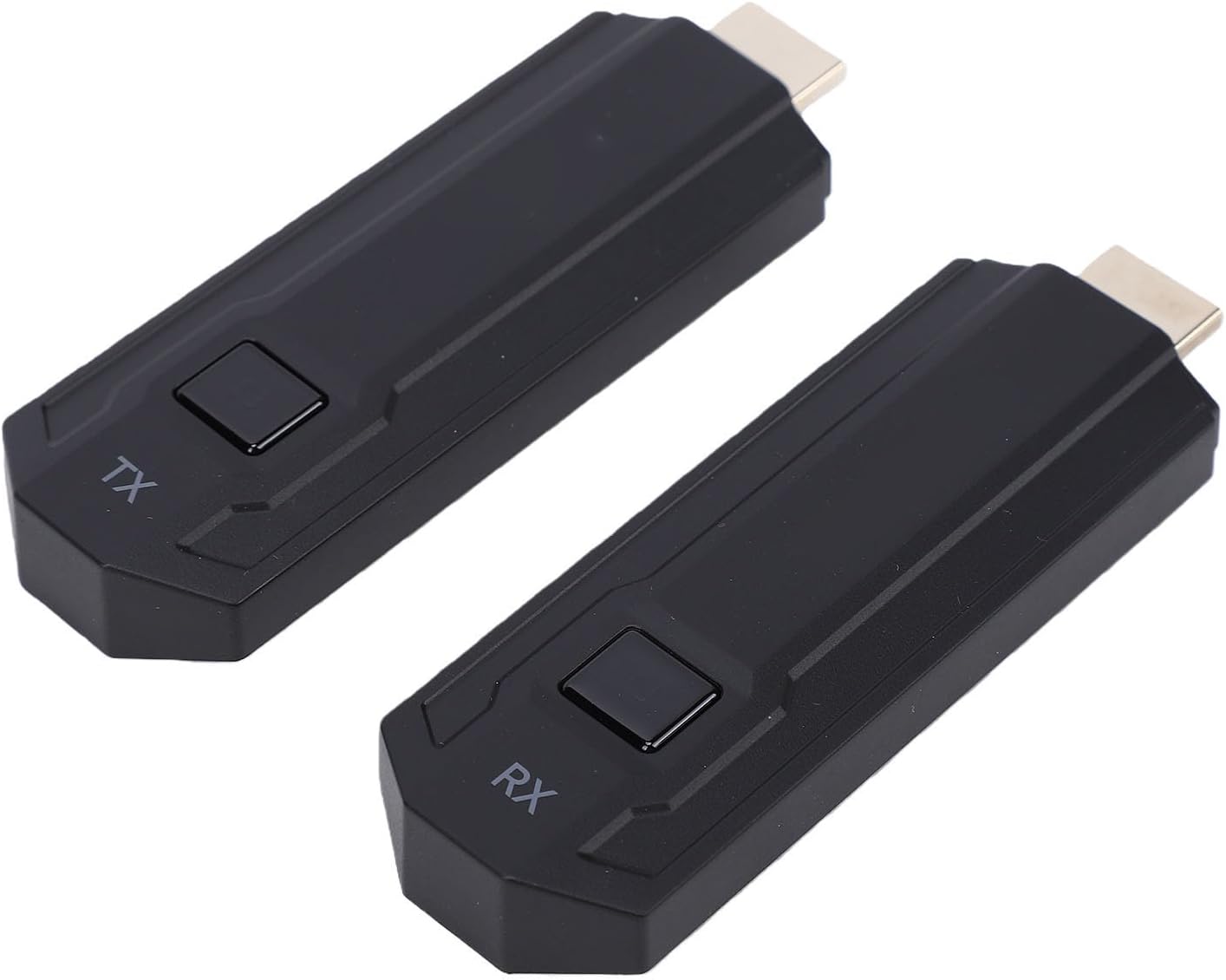 Yunseity Wireless HDMI Transmitter and Receiver, P20 5GHz HDMI Extender Kit with 4K Decoding Input & 1080P Output, Streaming Video & Audio from Laptop Camera to TV Projector Monitor