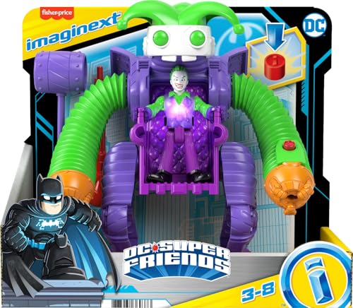 Fisher-Price HGX80 Imaginext Dc Super Friends The Joker Toy Battling Robot thumb #6