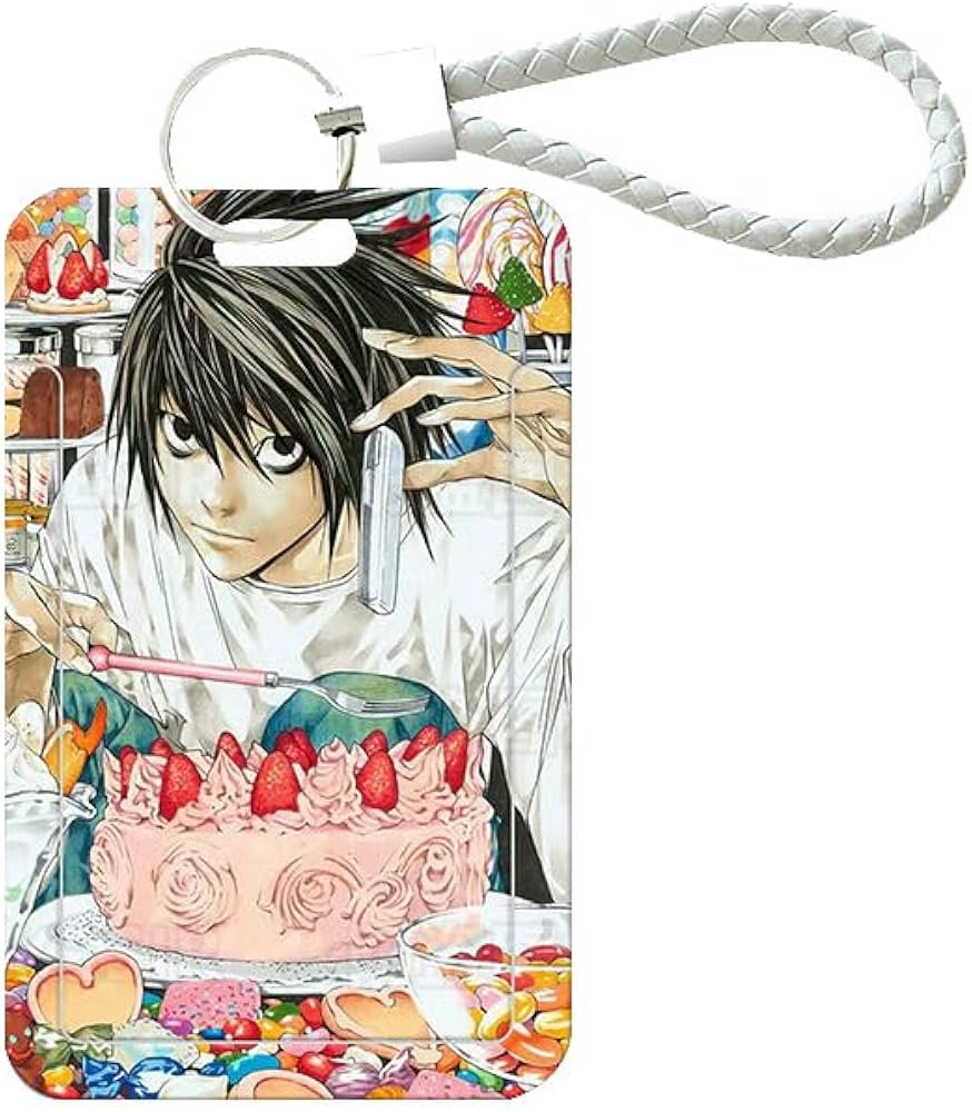 Amazon.co.jp: デスノート パスケース カードケース エル L かわいい