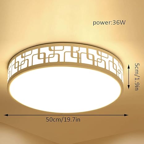 CHENKUI CHENKUI Creatief Ontwerp LED-plafondlamp Instelbaar Driekleurig Licht Inbouw Plafondarmatuur Zijverlichting Design Plafondverlichting Ronde Platte Lamp Gebruikt In Slaapkamer, Badkamer, Woonkamer photo 2