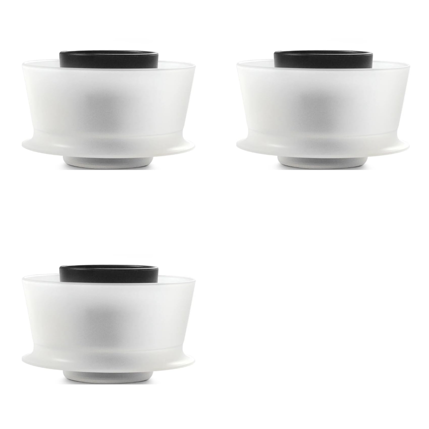 Hndhbfgrt 3X Coffee Brewer Cup Detachable Espresso Coffee Filter Cup with Filter Papers Compatible for Hoop Coffee Brewer